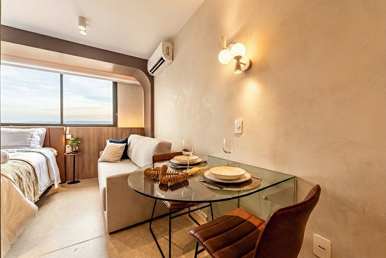 2 Studios de Luxo Idênticos no Vila Olimpia