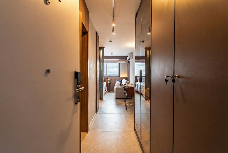 2 Studios de Luxo Idênticos no Vila Olimpia