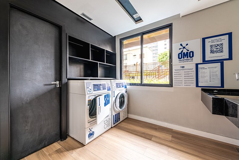2 Studios de Luxo Idênticos no Vila Olimpia