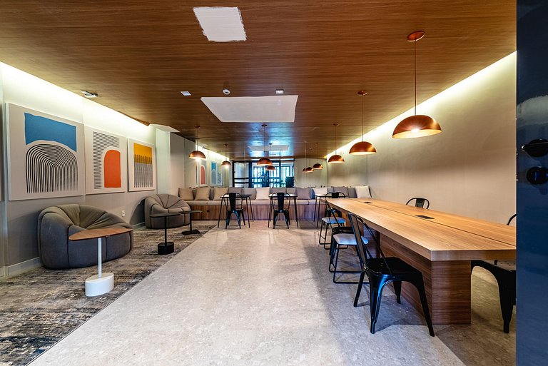 2 Studios de Luxo Idênticos no Vila Olimpia