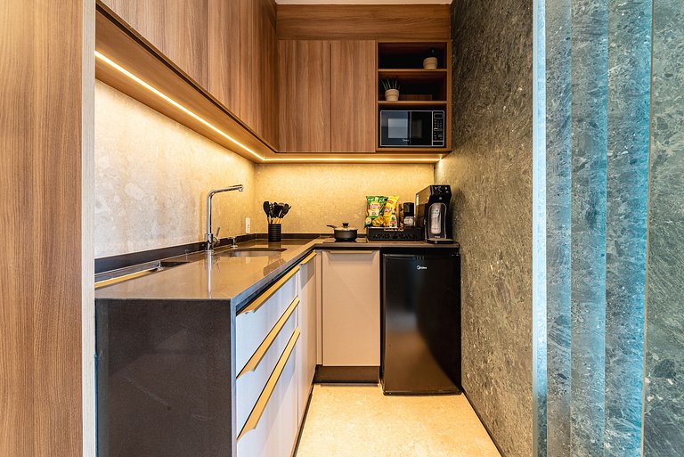 2 Studios de Luxo Idênticos no Vila Olimpia