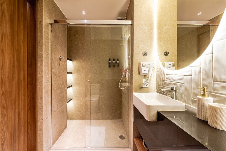 2 Studios de Luxo Idênticos no Vila Olimpia