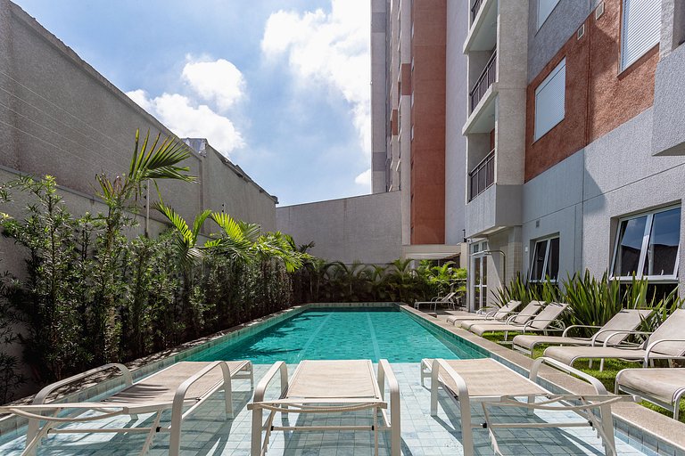 Ap Luxo em localização nobre de Moema